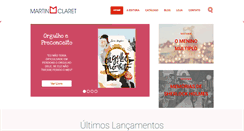 Desktop Screenshot of martinclaret.com.br